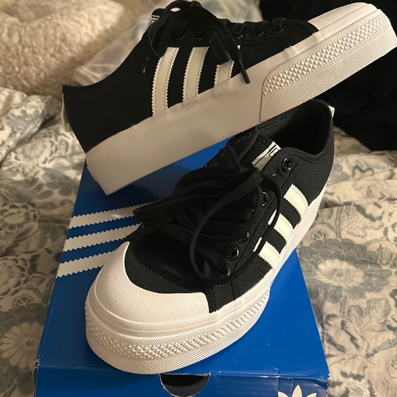 adidas | Shoes | New In Box Adidas Nizza Platform Sneakers | Poshmark